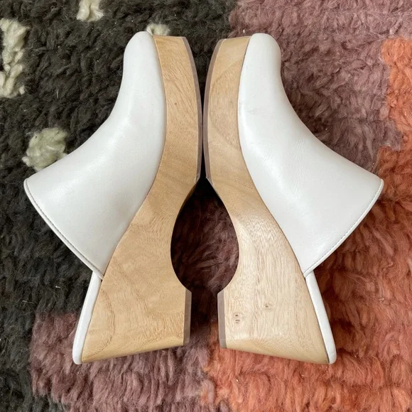 Everlane White Leather Mules - Picture 2 of 6
